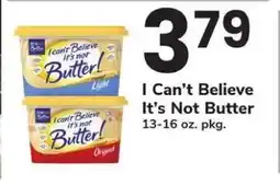 Safeway I Can't Believe It's Not Butter! offer