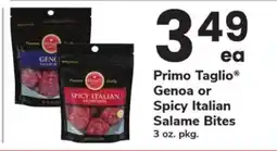 Safeway Primo Taglio Salame Bites offer