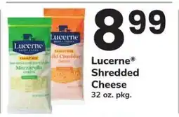 Safeway Lucerne Shredded Cheese offer