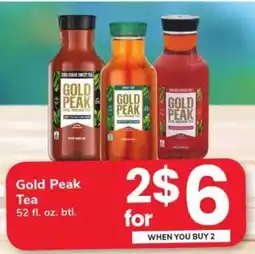 Safeway Gold Peak Tea offer