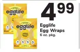 Safeway Egglife Egg Wraps offer
