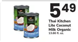 Safeway Thai Kitchen Lite Coconut Milk Organic offer