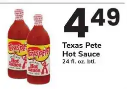 Safeway Texas Pete Hot Sauce offer