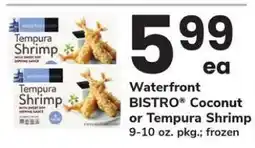 Safeway Waterfront BISTRO Coconut or Tempura Shrimp offer
