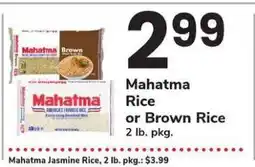 Safeway Mahatma Rice or Brown Rice offer