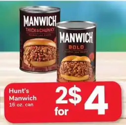 Safeway Hunt's Manwich offer