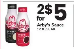 Safeway Arby's Sauce offer