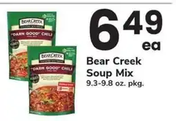 Safeway Bear Creek Soup Mix offer