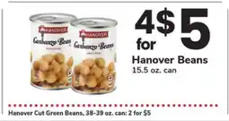 Safeway HANOVER BEANS offer