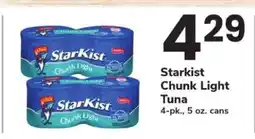 Safeway Starkist Chunk Light Tuna offer