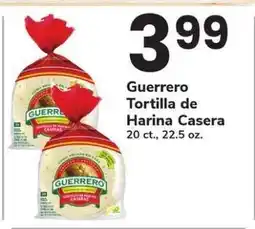 Safeway Guerrero Tortilla De Harina Casera offer