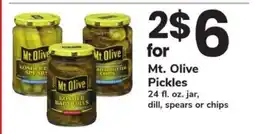 Safeway Mt. Olive Pickles offer