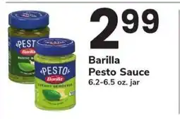 Safeway Barilla Pesto Sauce offer