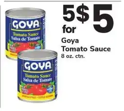 Safeway Goya Tomato Sauce offer