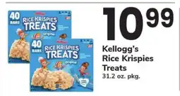 Safeway Kellogg's Rice Krispies Treats offer