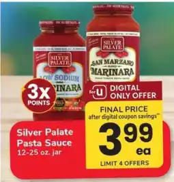Safeway Silver Palate Pasta Sauce offer