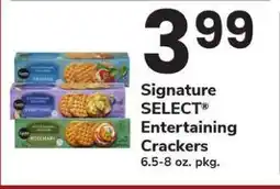Safeway Signature SELECT Entertaining Crackers offer