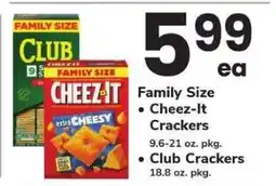 Safeway Family Size Crackers offer