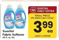 Safeway Suavitel Fabric Softener offer