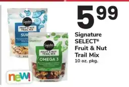 Safeway Signature SELECT Fruit & Nut Trail Mix offer