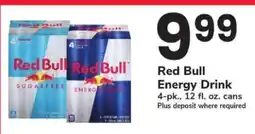 Safeway Red Bull Energy Drink offer