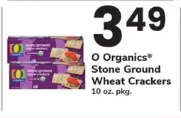 Safeway O Organics Stone Ground Wheat Crackers offer