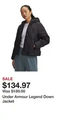 Cabela's Under Armour Legend Down Jacket offer