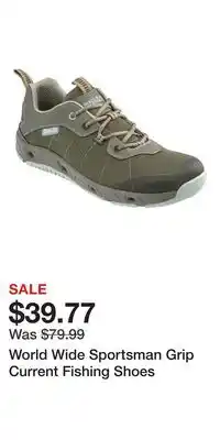 Cabela's World Wide Sportsman Grip Current Fishing Shoes offer
