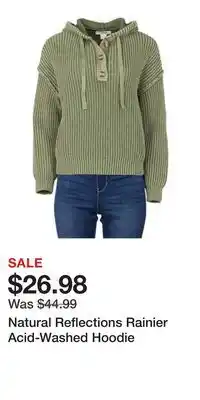 Cabela's Natural Reflections Rainier Acid-Washed Hoodie offer