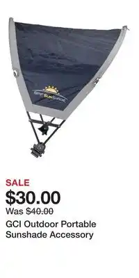 Cabela's GCI Outdoor Portable Sunshade Accessory offer
