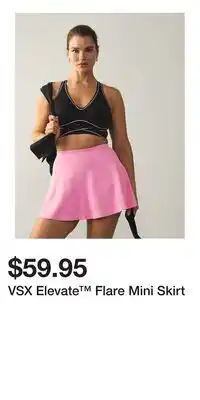 Victoria's Secret VSX Elevate Flare Mini Skirt offer