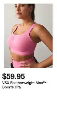 Victoria's Secret VSX Featherweight Max Sports Bra offer
