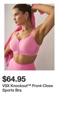 Victoria's Secret VSX Knockout Front-Close Sports Bra offer