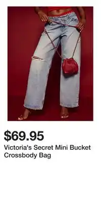 Victoria's Secret Victoria's Secret Mini Bucket Crossbody Bag offer