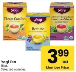 Albertsons Yogi Tea offer