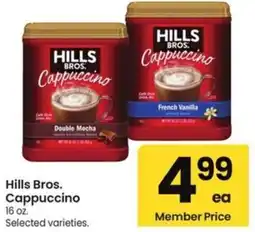 Albertsons Hills Bros. Cappuccino offer