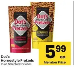 Albertsons Dot's Homestyle Pretzels offer