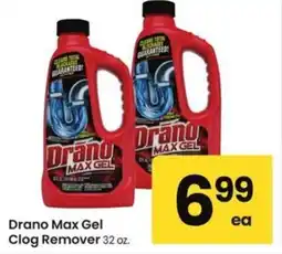 Albertsons Drano Max Gel Clog Remover offer
