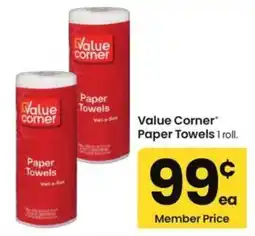 Albertsons Value Corner Paper Towels offer