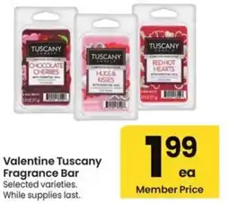 Albertsons Valentine Tuscany Fragrance Bar offer