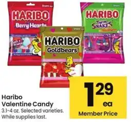 Albertsons Haribo Valentine Candy offer
