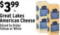 Met Foodmarkets Great Lakes American Cheese offer