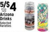 Met Foodmarkets Arizona Drinks offer
