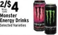 Met Foodmarkets Monster Energy Drinks offer
