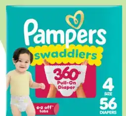 Target Pampers Swaddlers 56-ct. 360º pull-on diapers offer