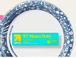 Target up&up 150-ct. 10 heavy-duty paper plates offer