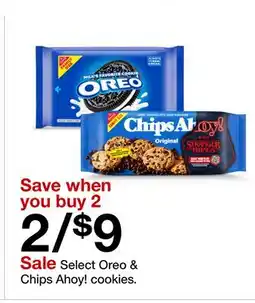 Target Select Oreo & Chips Ahoy! cookies offer