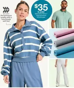 Target Select All In Motion adult activewear & fitness gear offer