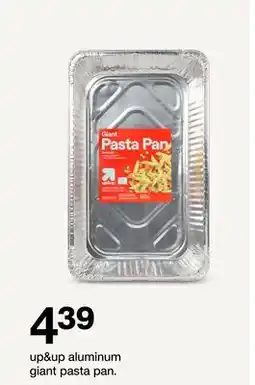 Target up&up aluminum giant pasta pan offer