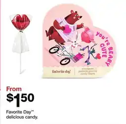 Target Favorite Day delicious candy offer